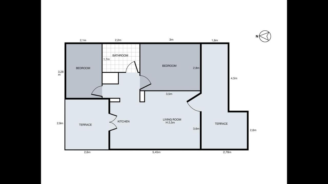 Sanders Golf - Lovely Two-Bedroom Apartment With Shared Pool ミハス エクステリア 写真